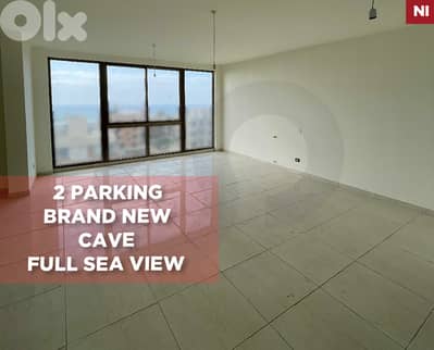 Full sea view, 2 Parking, Elevator, cave, Jbeil /جبيل REF#NI132885