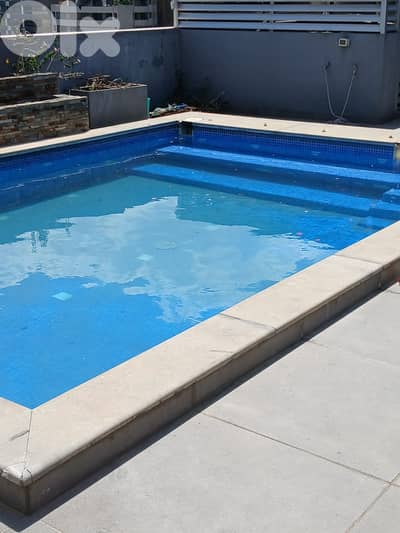 PRIVATE POOL 4 MASTER BEDS DUPLEX IN HAZMIEH PRIME + TERRACE, (HAR-276