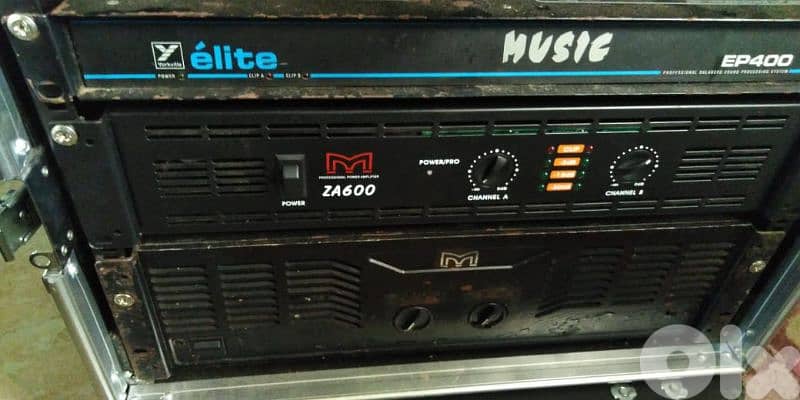 Speakers, Amplifiers, Mixer 1