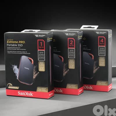 SSD SANDISK 2TB and 1TB