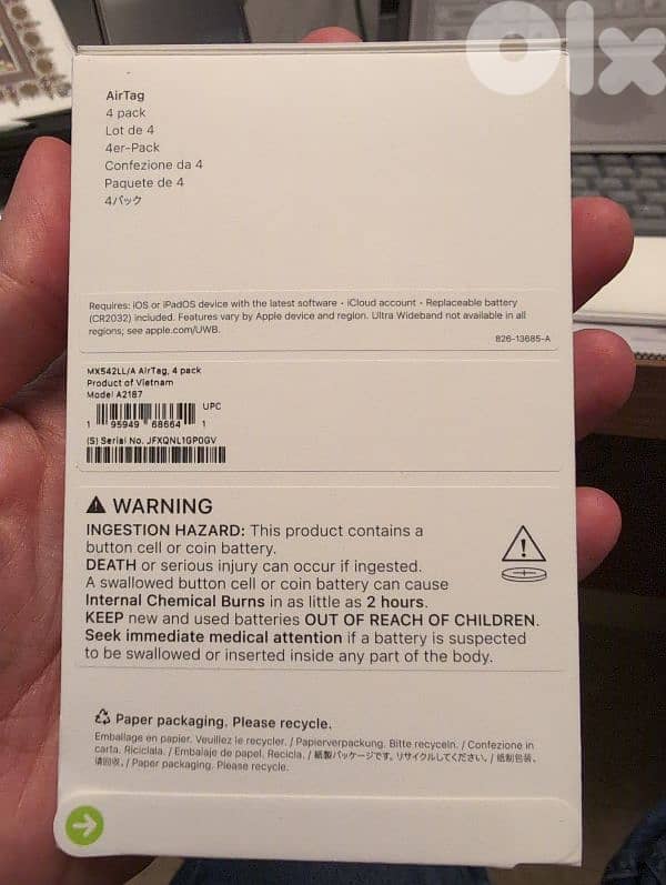 Apple Air tags (4) 1