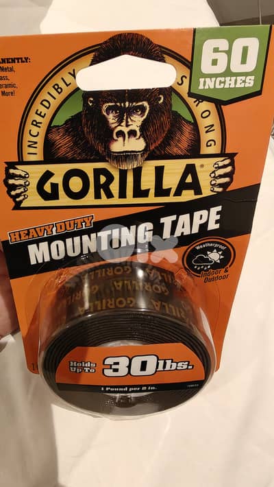 Gorilla double sided mounting tape