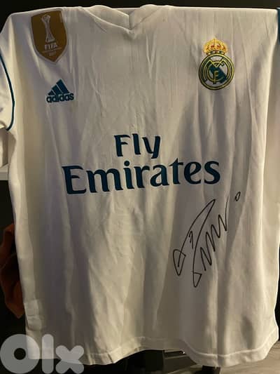 ronaldo signed jersey
