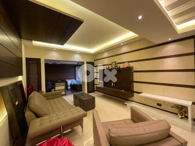 250 SQM Furnished Apartment in Sahel Alma + 200 SQM Garden & Sea View