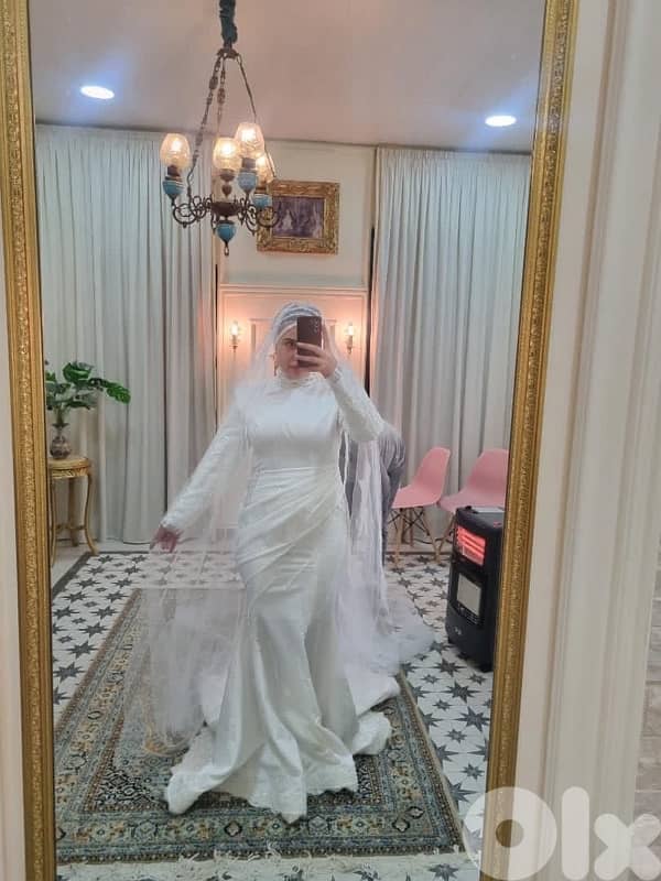 wedding Dress customised 2