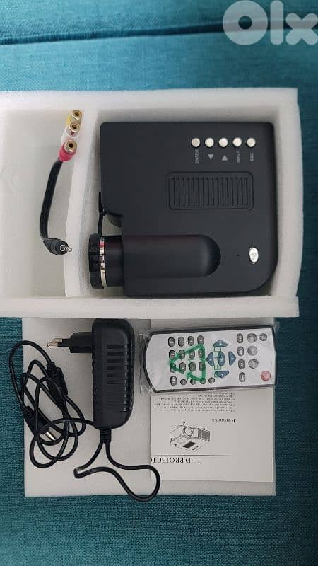 mini projector + ps2 6