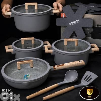 طقم طناجر غرانيت