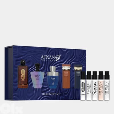 Afnan Men’s Series Discovery Kit Eau de Parfum & Extrait de Parfum 5 ×