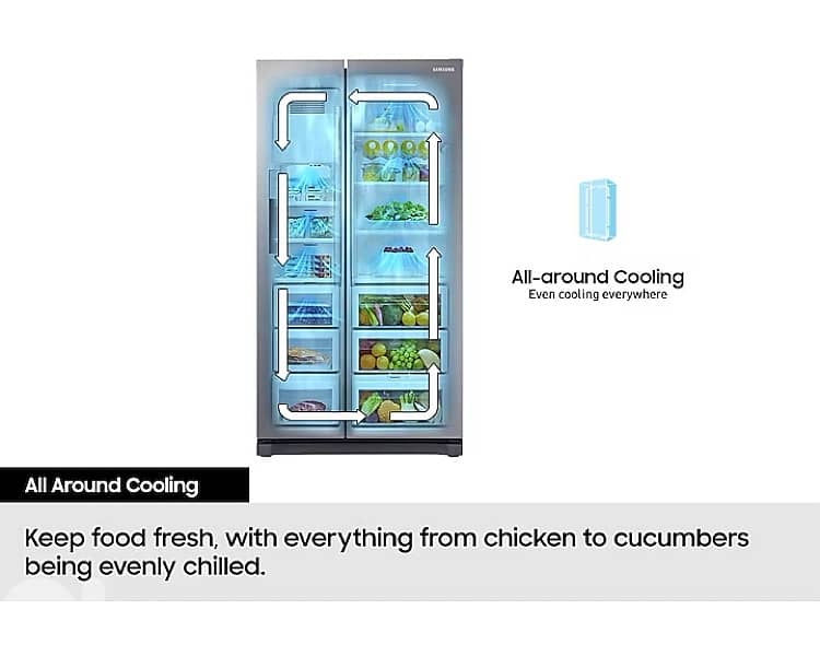 Samsung RF59C701ES9/ Fridge Freezer with Autofill Pitcher 7