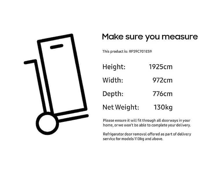 Samsung RF59C701ES9/ Fridge Freezer with Autofill Pitcher 10