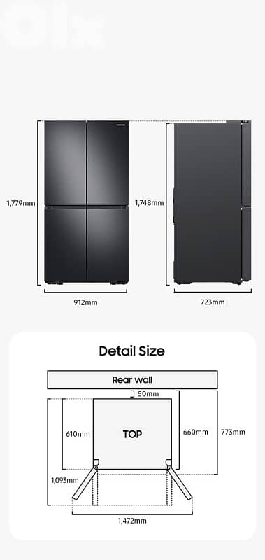 Samsung RF59C701ES9/ Fridge Freezer with Autofill Pitcher 13