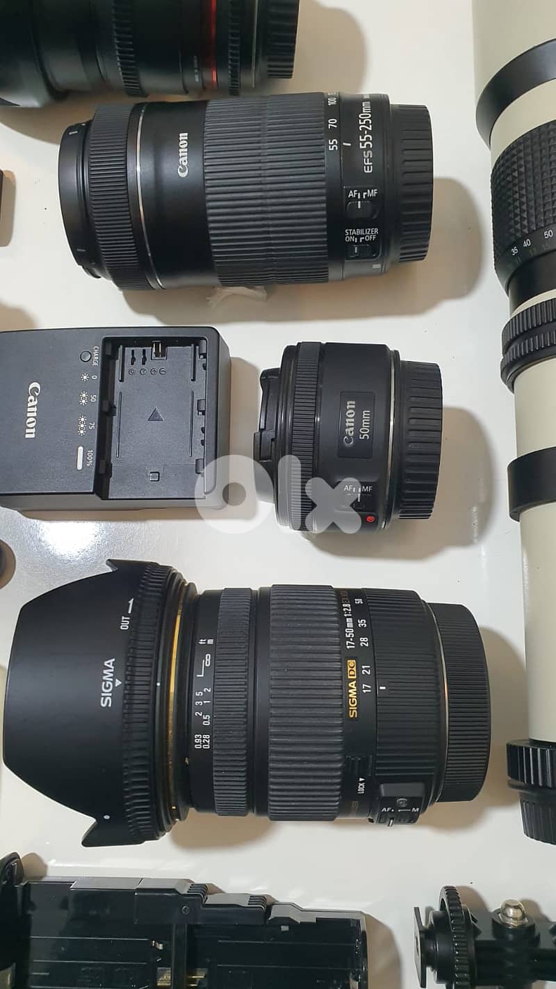 Canon D80 & 6 lenses 2