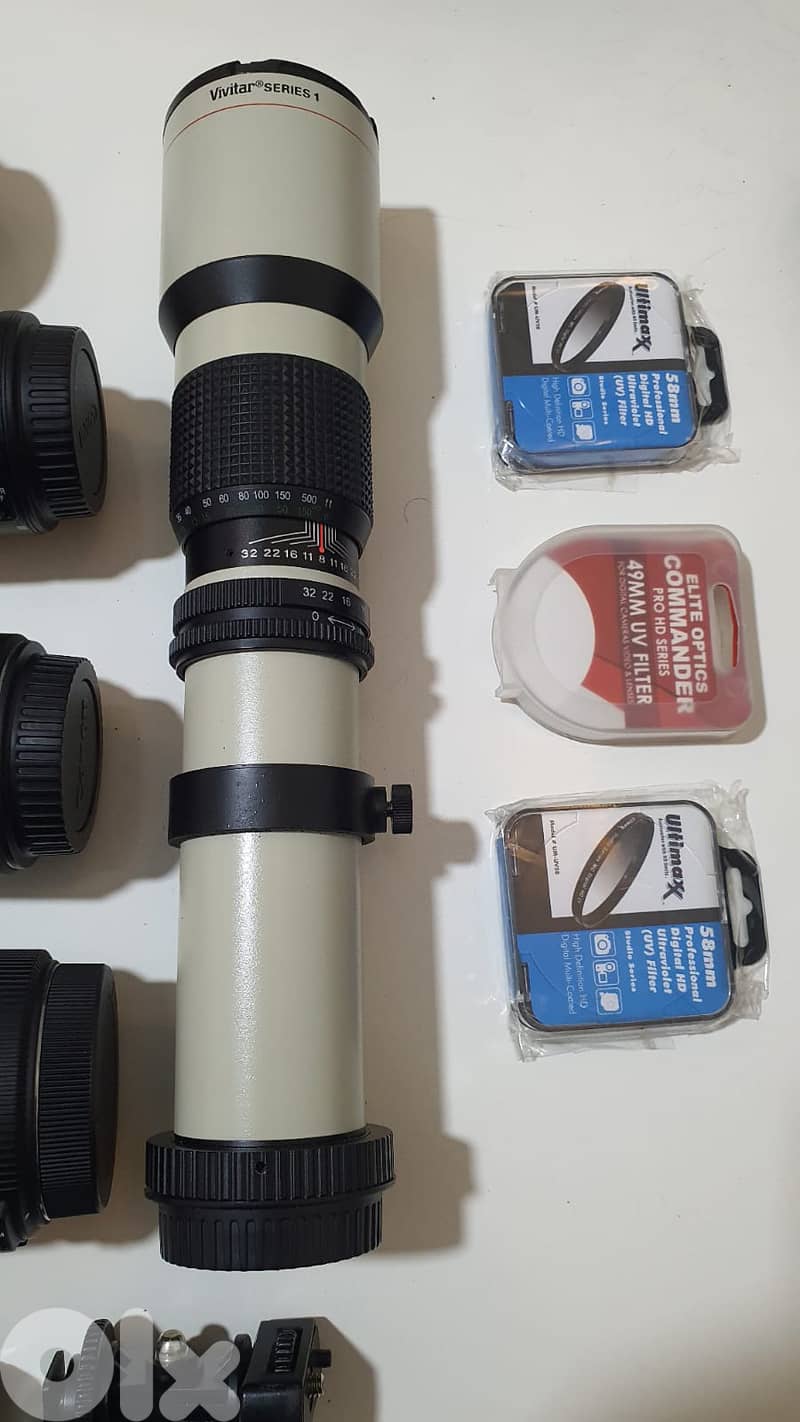 Canon D80 & 6 lenses 4