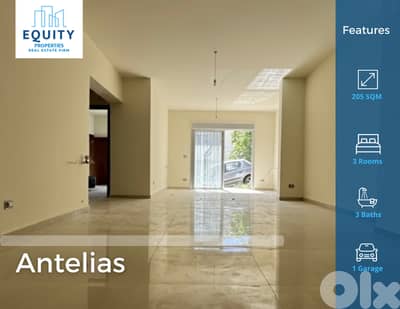 205 SQM Apartment With Terrace For Sale In Antelias شقة للبيع #RH14619