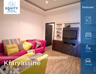 360 SQM Apartment With Terrace For Rent In Kfaryassine #HS15072