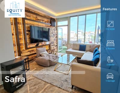 Furnished 112 SQM Apartment For Sale In Safra شقة للبيع #HS151135
