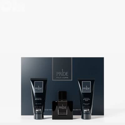 Rue Broca Pride Homme Gift Set (EDP 100 mL + Shower Gel 100 mL + After Shave 100 mL) (Men)