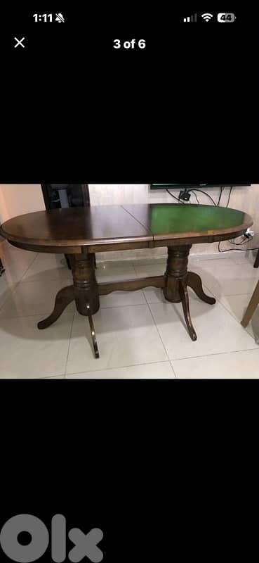 طاوله سفره فخمة مع كراسي