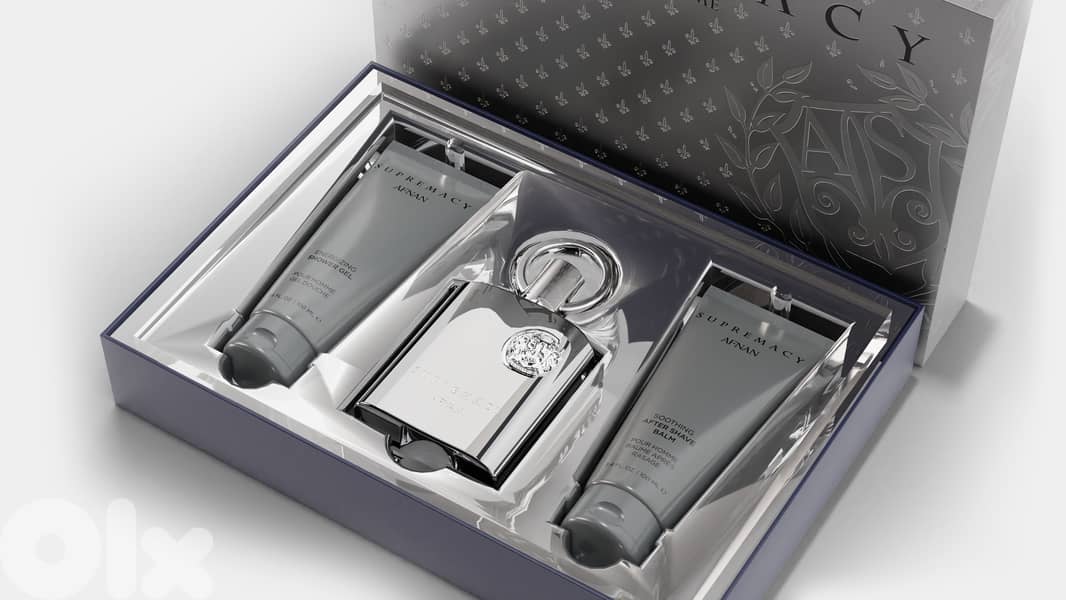 Afnan Supremacy Silver Gift Set - Men 1