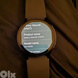 Samsung Galaxy watch 6 sapphire crystal 40mm 3