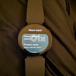Samsung Galaxy watch 6 sapphire crystal 40mm 6