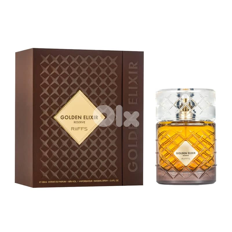 Riiffs Golden Elixir Reserve Eau de Parfum 100 ml – Men 1
