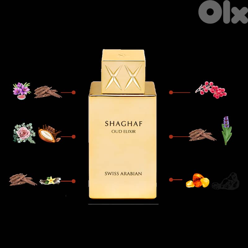 Swiss Arabian Shaghaf Oud Elixir Eau de Parfum 75 mL – Unisex 1