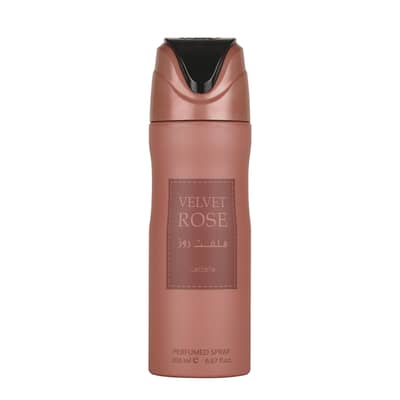 Lattafa Velvet Rose Deodorant - 250 ML - For Women