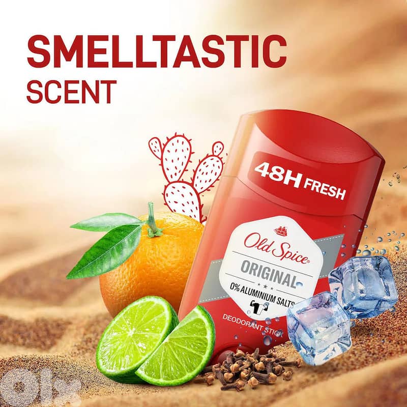 Old Spice Original Deodorant Stick 50ml 2