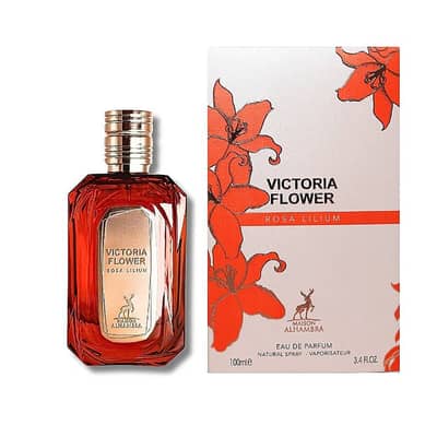 Maison Alhambra Victoria Flower Rosa Lilium Eau de Parfum – 100ml – For Women