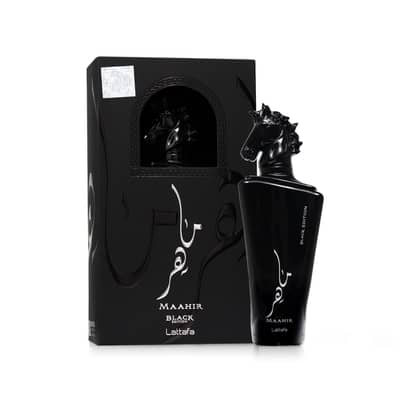 Lattafa Maahir Black Edition Eau De Parfum 100 mL – Unisex