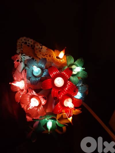 Ramadan decorations flowers lights