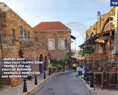 SHOP/perfectly renovated and decorated/Jbeil/جبيل ! REF#YH132931 !