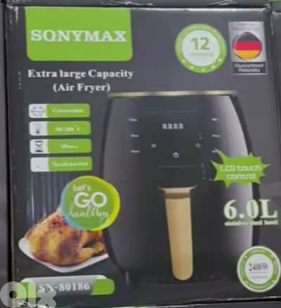 Air fryer 6 L used 1 time only