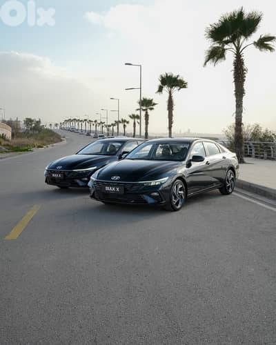 Hyundai Elantra 2025 MY - 0 KM - Black Color - Sunroof