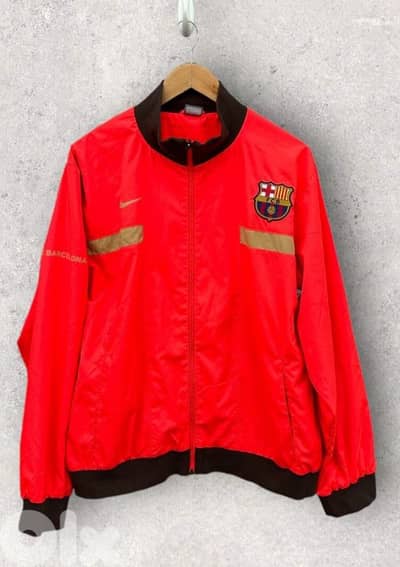 Barcelona orange jacket 25$