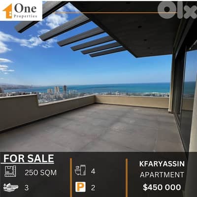 APARTMENT FOR SALE IN KFARYASSINE