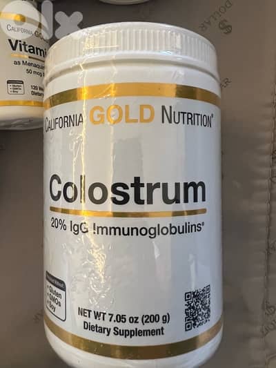 California Gold Nutrition Colostrum  (Brand New)