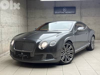 Bentley Continental GT Speed Mulliner W12 Company source