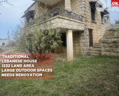 Traditional Stand-Alone House for Sale in Sawfar/صوفر ! REF#OK132986 !
