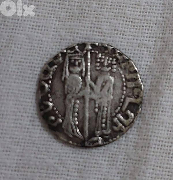 Ancient Crusader Silver coin Richard the Lion heart year 1190 AD 1