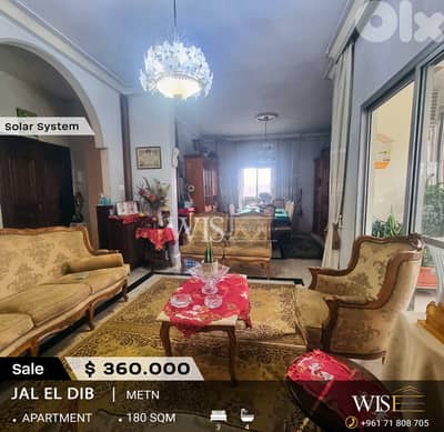 180 SQM Apartment for SALE in Jal El Dib!