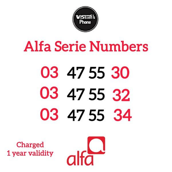 alfa golden number 1