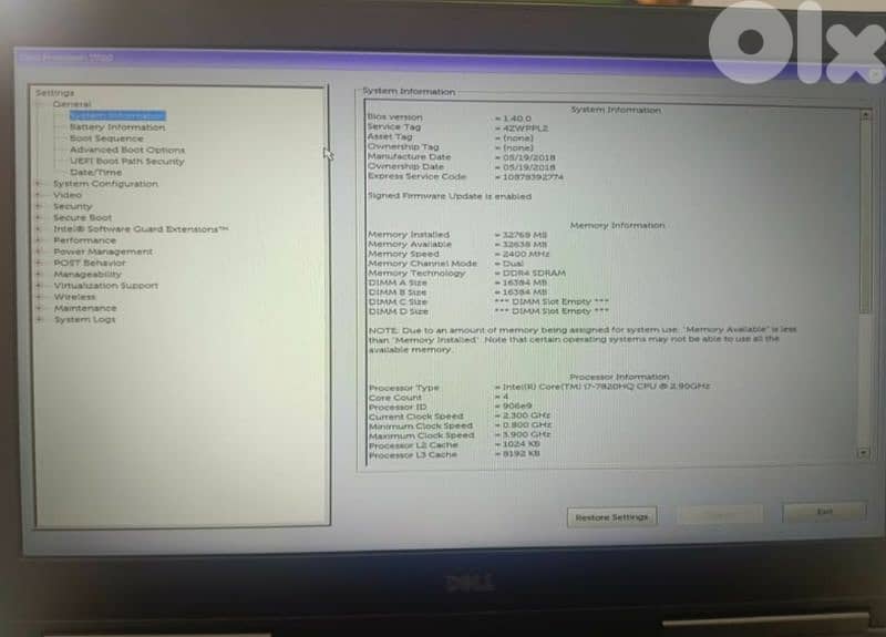 Dell Precision 17 7720 5