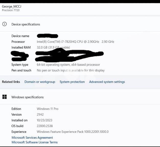 Dell Precision 17 7720 8