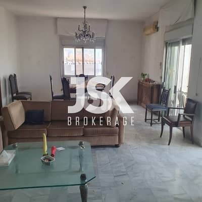 L15725-Bright 3-Bedroom Apartment For Sale In Jounieh