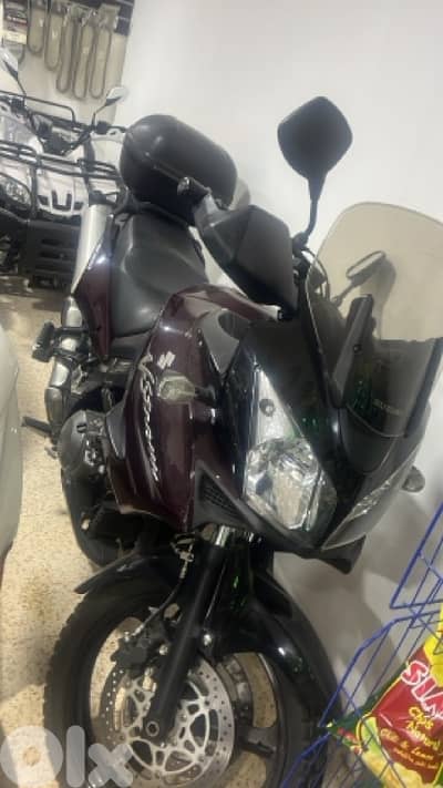 vstrom 1000 like new mesheye 13800km