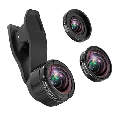 Cell Phone Camera Lens Kit 2 in 1 Photo Snapping IPhone,ANDROID