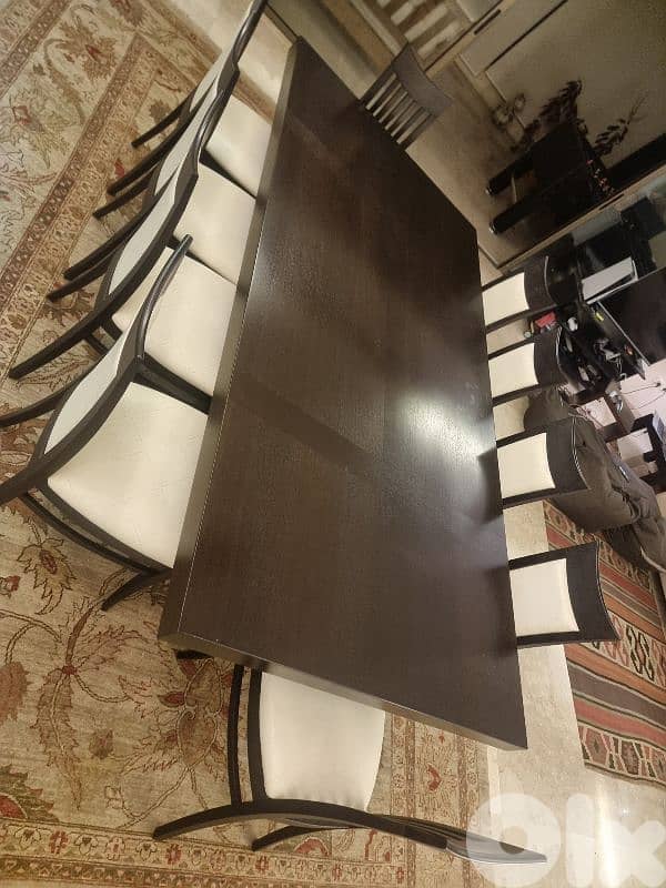 Dining table and chairs 1