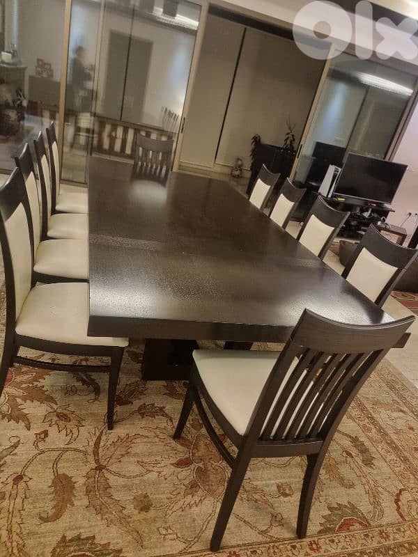 Dining table and chairs 2